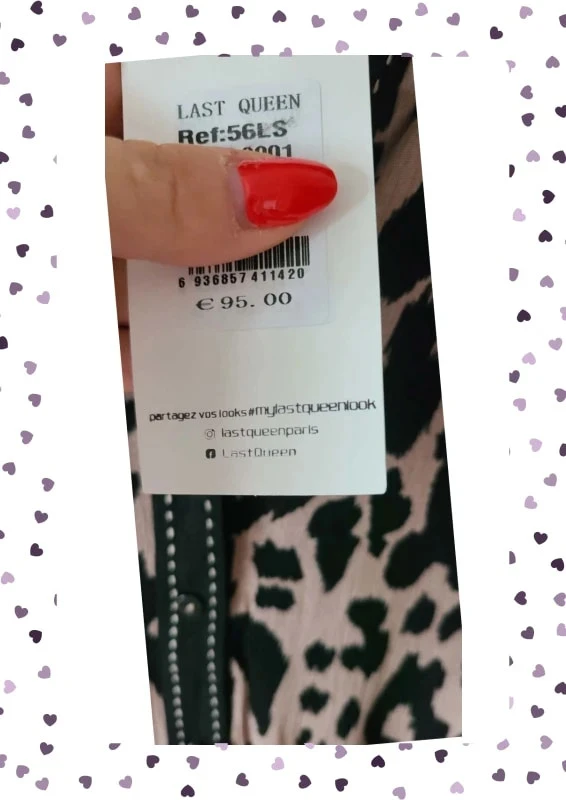 Vestido de camisa de leopardo Last Queen T36-44 - fluido y bohemio elegante – photo 11